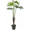 Image de Europalms, Plantes artificielles, Splitphilodendron, plante artificielle, 120cm (120 cm)