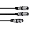 Image de Omnitronic 30225203 Câble adaptateur XLR (1x XLR femelle 3 pôles (0.50 m, Câbles XLR), Câble audio