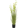 Image de Europalms, Plantes artificielles, Herbe à pompon, artificielle, 122cm (122 cm)