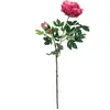 Image de Europalms, Plantes artificielles, Branche de pivoine Premium, plante artificielle, magenta, 100cm (100 cm)
