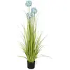Image de Europalms, Plantes artificielles, Alliumgras, plante artificielle, bleu, 120 cm (120 cm)
