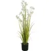Image de Europalms, Plantes artificielles, Herbe de jasmin, plante artificielle, blanche, 130 cm