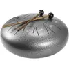 Image de Dimavery TD-12, Steel Tongue Drum, argenté (Handpan), Instrument à percussion, Argent