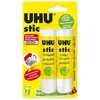Image de UHU, Bâton de colle, stic bâton de colle sans solvant (21 g, 2x)