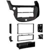 Image de ACV, Autoradio : accessoires, Panneau Honda Fit/Jazz 2009-2013 - Couleur : argent