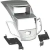 Image de ACV, Installation autoradio, Panneau Ford Fiesta met Multifunctioneel display 2008-2013 Kleur : Zilver