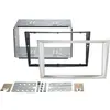 Image de ACV, Installation autoradio, 381230-24-5 Cache-radio Opel satin-stone avec coude central (2 DIN)