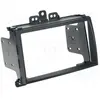 Image de ACV, Installation autoradio, Cadre radio Hyundai 2 DIN noir/aspect caoutchouc