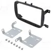 Image de ACV, Installation autoradio, Cadre pour autoradio Fiat 2 DIN, noir brillant
