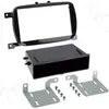 Image de ACV, Installation autoradio, Cadre pour autoradio Fiat 2 DIN, noir brillant