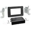Image de ACV, Installation autoradio, Cadre radio Nissan, Opel, Renault 2 DIN noir
