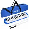 Image de Hage Melodica Blue (incl. case and mouthpiece) (Allemand)