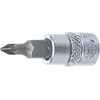 Image de BGS, Embouts, Douille à embouts 6,3 mm (1/4") cruciforme PZ0 (Embout carré femelle)