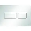 Image de TECE, Plaque de déclenchement, Plaque de commande pour WC TECEsolid pour système à deux quantités (blanc brillant)