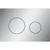 Image de TECE, Plaque de déclenchement, TECEloop plaque de déclenchement WC plastique pour technique à deux quantités (chrome mat)