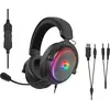 Image de Speedlink CONUX RGB Stereo Gaming Headset - pour PC/PS5/PS4/Xbox Series X/S/Switch/OLED/Lite, noir (Filaire), Casque gaming, Noir