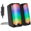 Image de Speedlink Enceinte stéréo de jeu TONOS RGB, noir, Haut-parleur PC, Noir