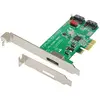 Image de Dawicontrol 2 canaux, SATA, PCIe 2.0, RAID 1/0/JBOD, Contrôleur mémoire