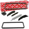 Image de Febi, Moto : accessoires, 49555 stuurkettingset met glijrails en kettingspanner, 1 stuk