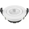 Image de Sigor, Spot encastrable, Luminaire encastré Diled 6W 310lm 2700-2100K Downlight blanc 36° dimmable