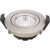Image de Sigor, Spot encastrable, Luminaire encastré Diled 6W 310lm 2700-2100K Downlight acier 36° dimmable (Acier)