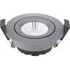 Image de Sigor, Plafonnier, Lampe encastrée Diled 6W 310lm 2700K-2100K Lampe de table anthracite 36° dimmable (310 lm)
