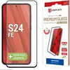 Image de Displex Premium Glass, Full Cover Panzerglas (1 pcs, Samsung Galaxy S24 FE), Téléphone portable : film de protection, Noir, Transparent