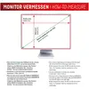 Image de Displex Privacy Safe, Desktop Monitor Blickschutzfilter (27", 16:9), Film de protection pour moniteur