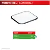 Image de Displex Full Cover Schutzfolie, Full Cover Watch Glass, Doppelpack, Film de protection pour smartwatch, Transparent