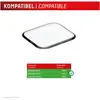 Image de Displex Full Cover Schutzfolie, Full Cover Watch Glass, Doppelpack, Film de protection pour smartwatch, Transparent