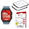 Image de Displex Full Cover Schutzfolie, Full Cover Watch Glass, Doppelpack, Film de protection pour smartwatch, Transparent