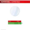 Image de Displex Schutzfolie, Panzerfolie, Doppelpack, Film de protection pour smartwatch, Transparent