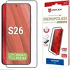 Image de Displex Premium Glass, Full Cover Panzerglas, MountMaster (1 pcs, Samsung Galaxy S26), Téléphone portable : film de protection, Transparent