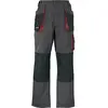 Image de Terratrend, Pantalon de travail, Pantalon homme taille 58 gris foncé/noir/orange (58)