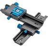 Image de Novoflex Glissière d'ajustement croisé Castel-Cross Q, Trépied : accessoires, Gris