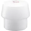 Image de Halder, Outils de frappe : accessoires, SIMPLEX insert en superplastique blanc 40 mm de diamètre