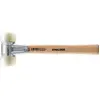 Image de Halder, Marteau, Marteau BASEPLEX longueur 330mm tête-D.40mm dur bois nylon blanc (510 g)