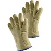 Image de Jutec, Gants de protection, Gants de protection thermique 5 doigts avec isolation, taille universelle, tissu aramide naturel (10)