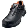 Image de Uvex, Chaussures de travail, 2 MACSOLE Chaussures basses S3 65313 noir, orange largeur 12 Taille 48 (S3, 48)