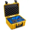 Image de B&W International B&W DJI Air 3 Case Type 3000 jaune (Valises de drone, DJI Air 3), Housse pour drone, Jaune