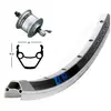 Image de Exal Roue Avant Zx19 Qr Dynamo Shimano Dh3n30