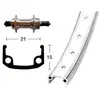 Image de Winora Roue Arrière Aluminium Wheel 6-7s 26´´