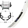 Image de Ryde, Roue, (Roue avant, 28")