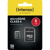 Image de Intenso carte microSD de classe 4 (8 Go, microSDHC), Carte mémoire, Noir