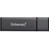 Image de Intenso AluLine USB Drive (64 Go, USB-A), Clé USB, Gris
