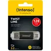 Image de Intenso Clé Usb Twist Line Usb-c Usb-a 3.2 128gb