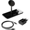 Image de Intenso Chargeur magnétique sans fil 3en1 MB13 noir (15 W), Chargeur sans fil, Noir
