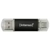 Image de Lecteur USB flash Intenso Twist Line USB Type-A & Type-C 256 Go Anthracite