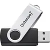Image de Intenso USB 256GB OFFICE LINE 3.2 Gen1 Silver-Black (256 Go, USB-A), Clé USB, Noir, Argent