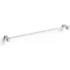 Image de Zack, Porte-serviettes + crochets pour serviettes, Barre porte-serviettes CARVO 65 cm en acier inoxydable mat Porte-serviettes